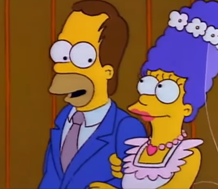 Me casé con Marge | Temporada 3 Capítulo 12 dе Los Simpson