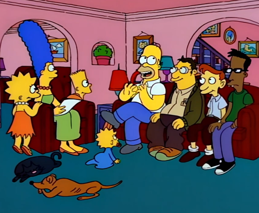 Homer estudia | Temporada 5 Capítulo 3 dе Los Simpson