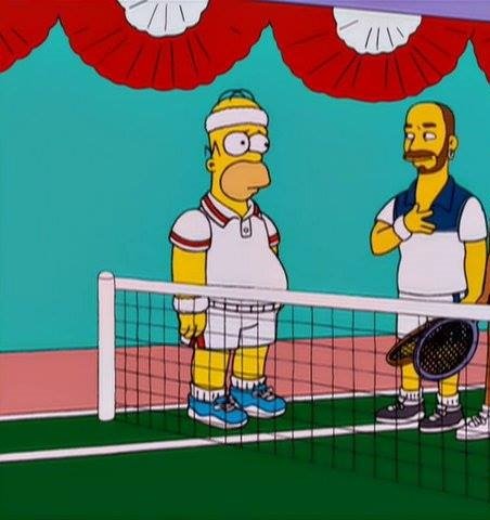 Andre Agassi – Los Simpson