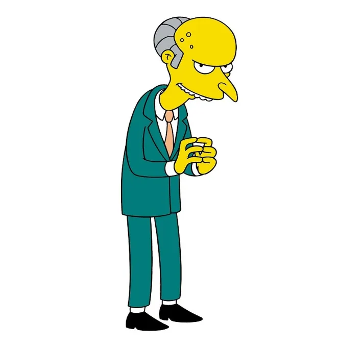 Burns – Los Simpson