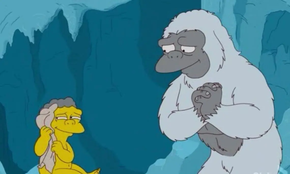 El Hombre-Abominable - Los Simpson
