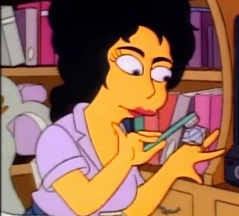 Elizabeth Taylor – Los Simpson