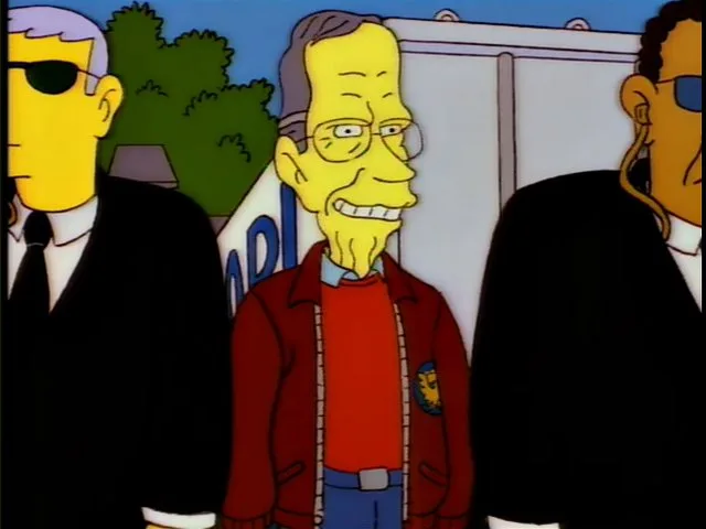 George Bush – Los Simpson