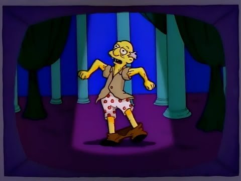 Hombre Viejo Loco – Los Simpson