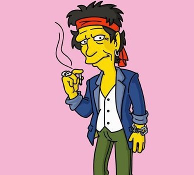 Keith Richards – Los Simpson