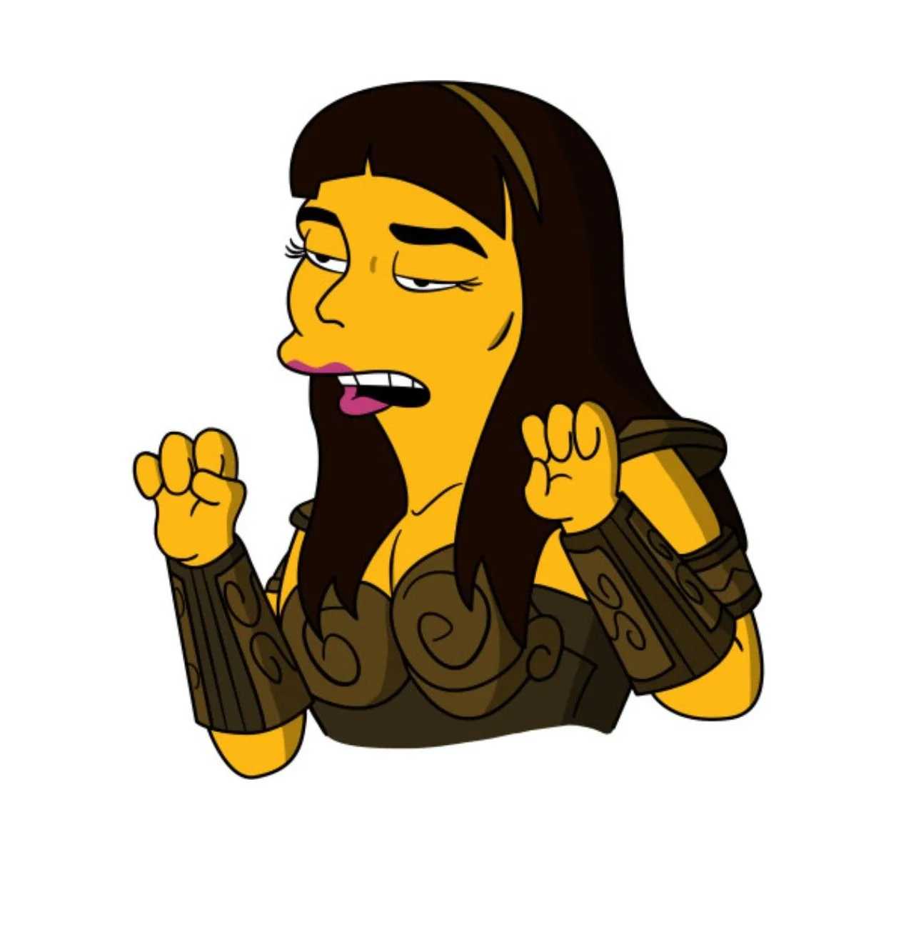 Lucy Lawless – Los Simpson