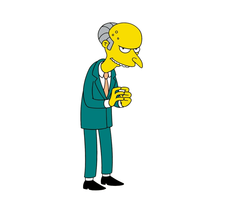 Montgomery Burns (Sr. Burns) – Los Simpson