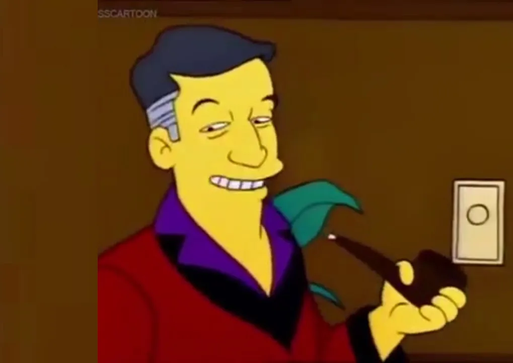 Seleccionar Hugh Hefner – Los Simpson