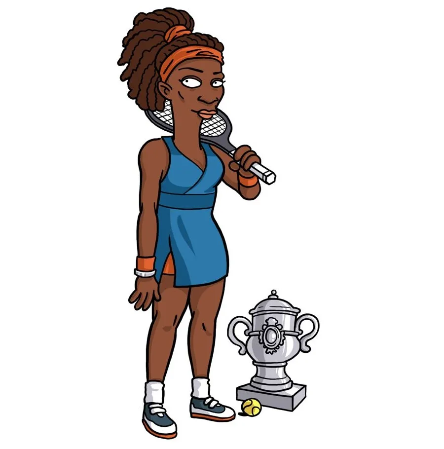 Serena Williams – Los Simpson