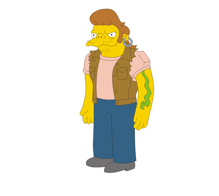 Snake los simpson