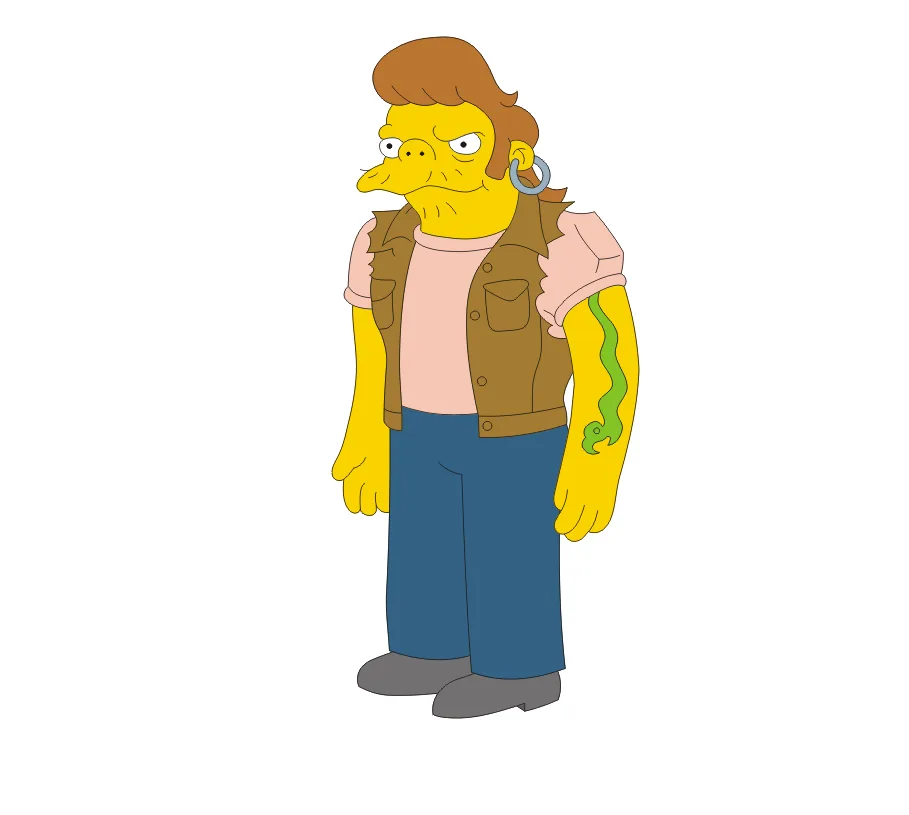 Snake los simpson