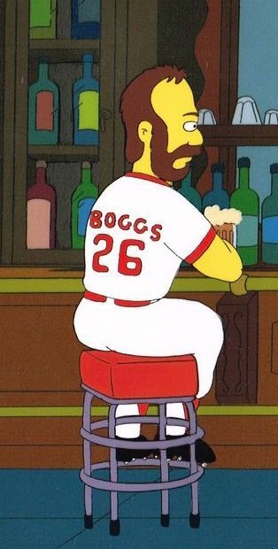 Wade Boggs – Los Simpson